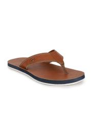 Louis Philippe Men Brown Comfort Sandals