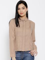 Wills Lifestyle Beige Shirt