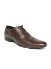 Red Tape Men Brown Leather Formal Shoes