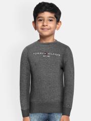 Tommy Hilfiger Boys Grey Sweatshirt