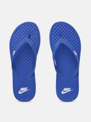 Nike Men Blue Solid OnDeck Thong Flip Flops