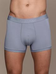 Calvin Klein Underwear Men Blue Solid Trunk NB2908C4I