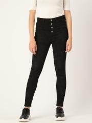 DressBerry Women Black Solid Denim Jeggings