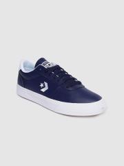 Converse Men Navy Blue Boulevard Sneakers