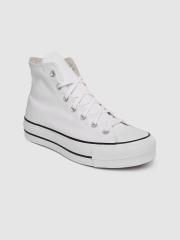 Converse Women White High-Top Sneakers