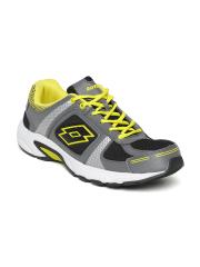 Lotto Men Black & Grey Running Shoes