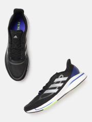 ADIDAS Men Black Supernova+ Textile Running Shoes