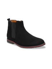 Eego Italy Men Black Flat Boots