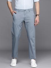 Allen Solly Men Grey Slim Fit Chinos