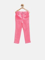 The Childrens Place Girls Neon Pink Jeggings