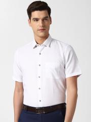 Peter England Men White Formal Shirt