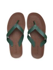 Flipside Men Green & Brown Flip-Flops