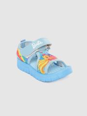 toothless Girls Blue Barbie Sports Sandals