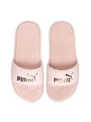 Puma Women Pink Printed Sliders