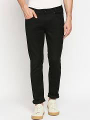 Mufti Men Black Slim Fit Jeans