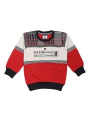 Noddy Boys Red Printed Sweatshirt