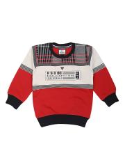 Noddy Boys Red Printed Sweatshirt