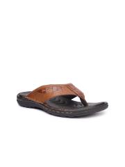 Buckaroo Men Tan Brown Comfort Sandals