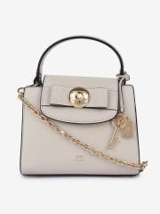 LYN Women Beige Solid Handbags