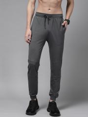 The Roadster Lifestyle Co Men Grey Solid Joggers