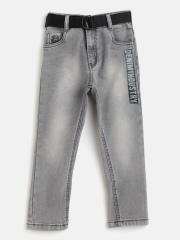 RUFF Boys Grey Heavy Fade Jeans