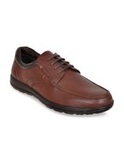 Allen Cooper Men Brown Leather Derbys