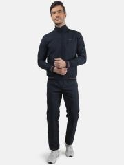 Monte Carlo Men Navy Blue Solid Tracksuit