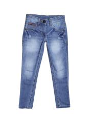 612 league Girls Blue Heavy Fade Jeans