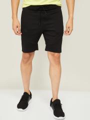 Kappa Men Black Regular Shorts