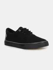 U S Polo Assn Men Black Sneakers