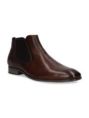 Bugatti Men Brown Leather Flat Boots