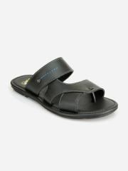 ID Men Black Comfort Sandals