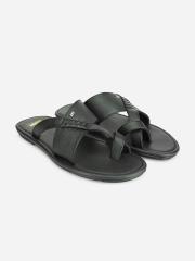 ID Men Black Comfort Sandals