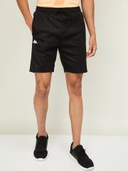 Kappa Men Black Regular Shorts