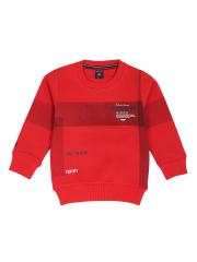 Noddy Boys Red Printed Sweatshirt