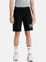 Puma Men Black Sports Shorts