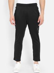 Hummel Men Black Solid Track Pants