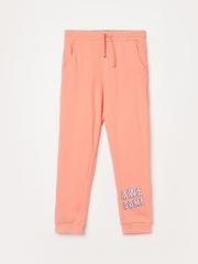 Fame Forever by Lifestyle Girls Pink Solid Cotton Joggers