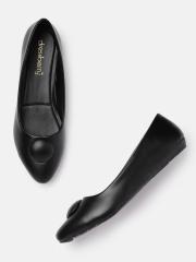 DressBerry Women Black Ballerinas Flats