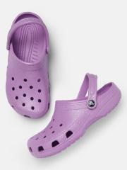 Crocs Women Purple Croslite Clogs