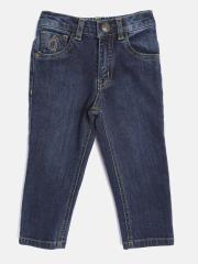 Gini and Jony Boys Navy Blue Stretchable Jeans