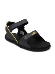 Puma Men Grey & Yellow Comfort Sandals