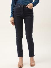 ELLE Women Blue Straight Fit Jeans