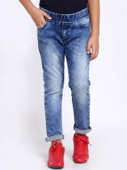 Pepe Jeans Boys Blue Slim Fit Jeans