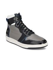 Delize Men Black Colourblocked Sneakers