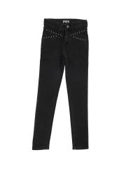 Pepe Jeans Girls Black Stretchable Jeans