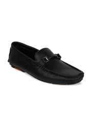 Carlton London Men Black Loafers