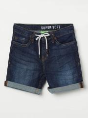 Bossini Shorts Blue Cotton Shorts