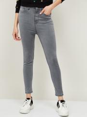 Fame Forever by Lifestyle Women Grey Jeans