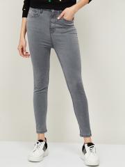 Fame Forever by Lifestyle Women Grey Jeans